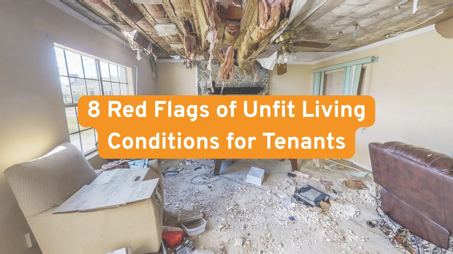8 Red Flags of Unfit Living Conditions for Tenants